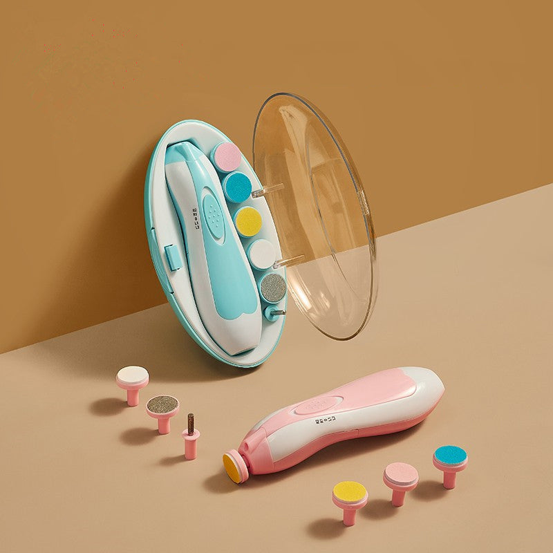 👶 Electric Baby Care Nail Clipper – Safe &amp; Silent Nail Cutter 💅✨
