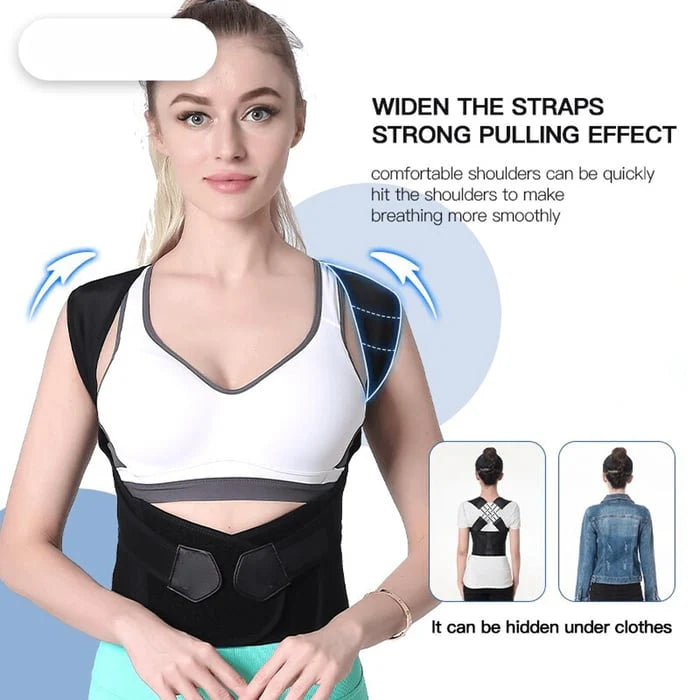 ADJUSTABLE BACK POSTURE CORRECTOR BELT