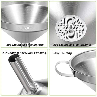Stainless Steel Funnel Filter