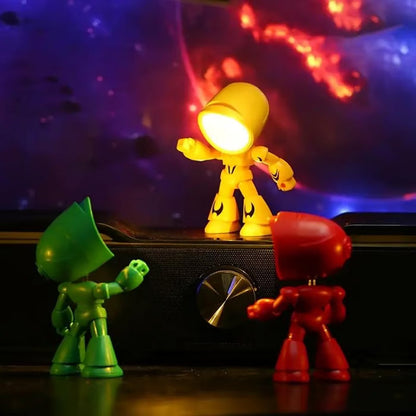 🤖💡 Mini Robot Design Table LED Light