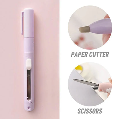 Mini Folding Scissor Pen Cutter