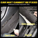 MULTIPURPOSE CAR MAT FIXING BUCKLES (Pack of 8)