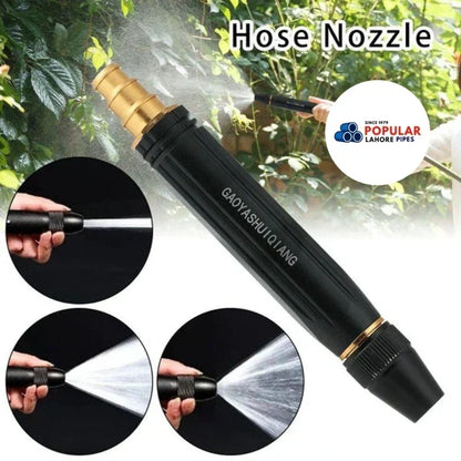 High Pressure Water Nozzle Spray Gun for Hose Pipes | Make Cleaning, Washing, Watering, Showering Easy