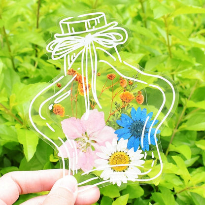🌸 Dried Flower Bookmark 🌿✨