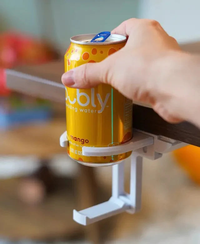 Fold Out Desk Cupholder