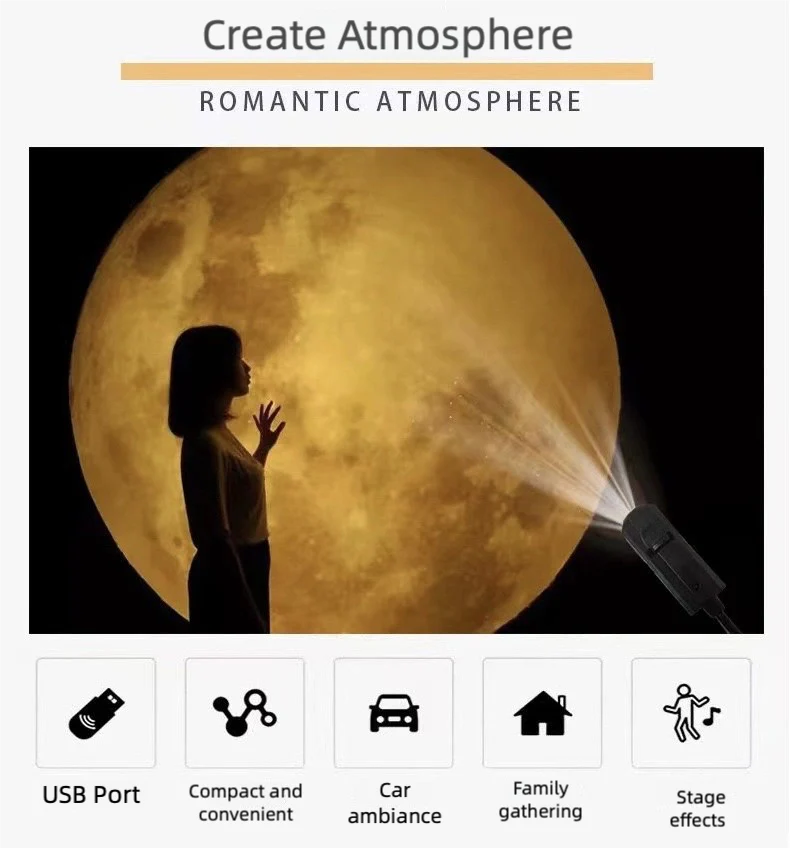 Starry sky projection light