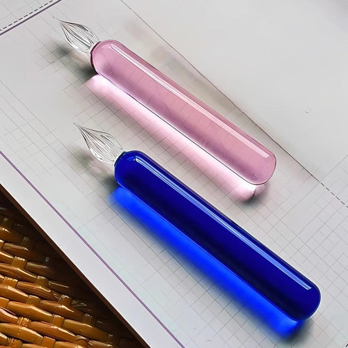 Crystal Glass Writing Pen – Elegant Calligraphy Pen