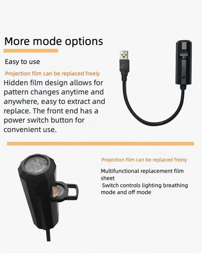 Starry sky projection light