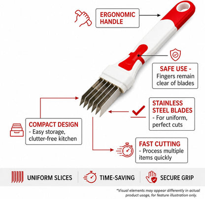 Multi-Blade Quick Vegetable Cutter