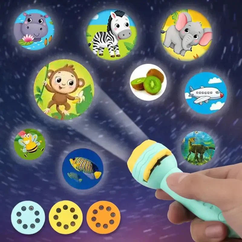 Projection Flashlight for Kids (3 Discs)