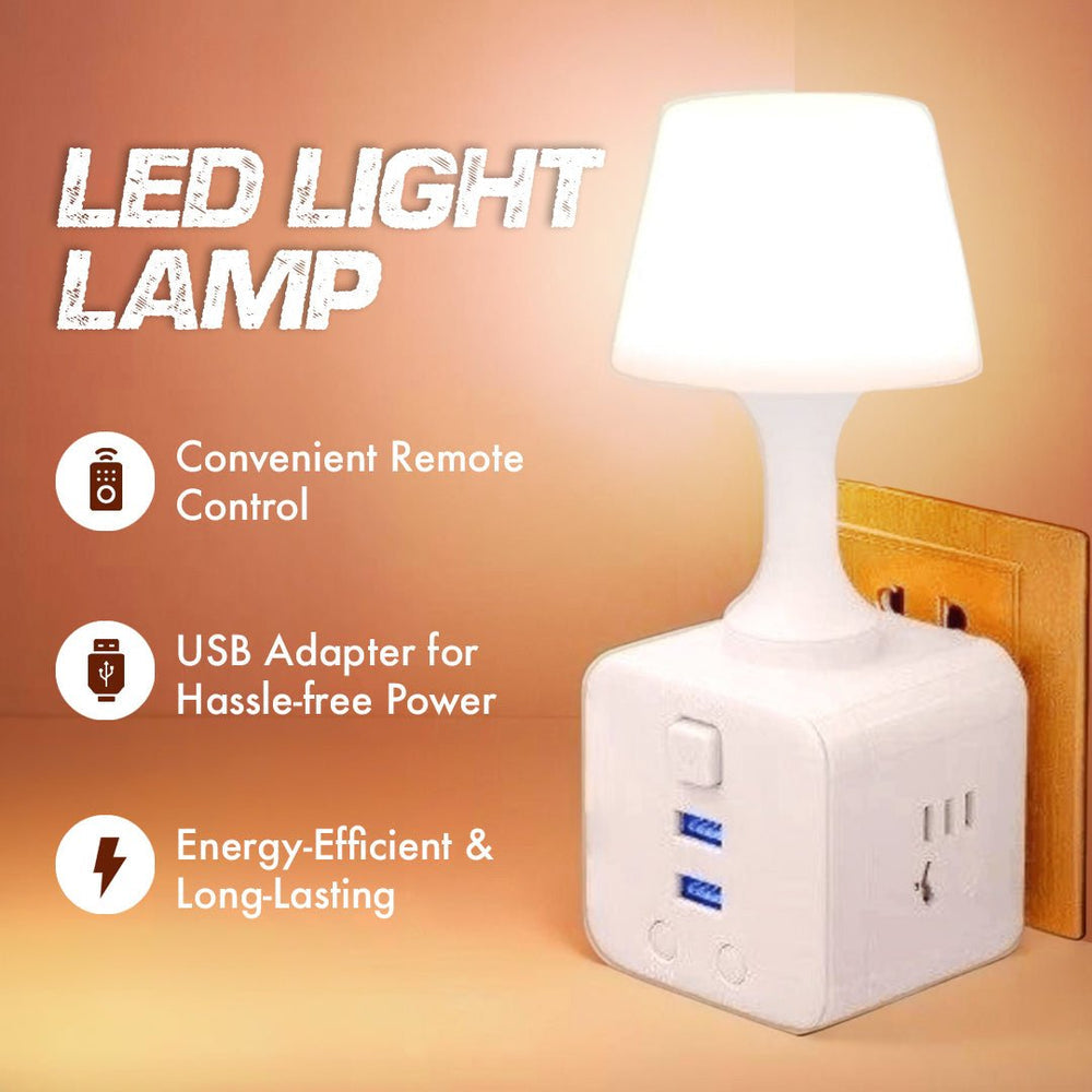 Remote Control LED Light Lamp with USB Adapter
