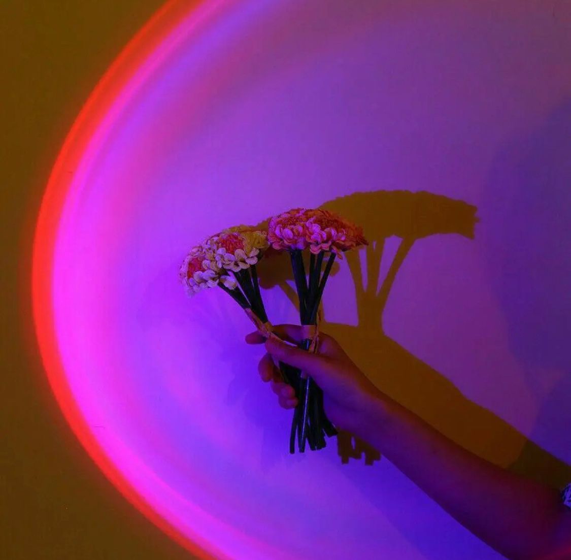 RGB 16 Color Sunset Lamp - Give your Room a classy Sunset vibe