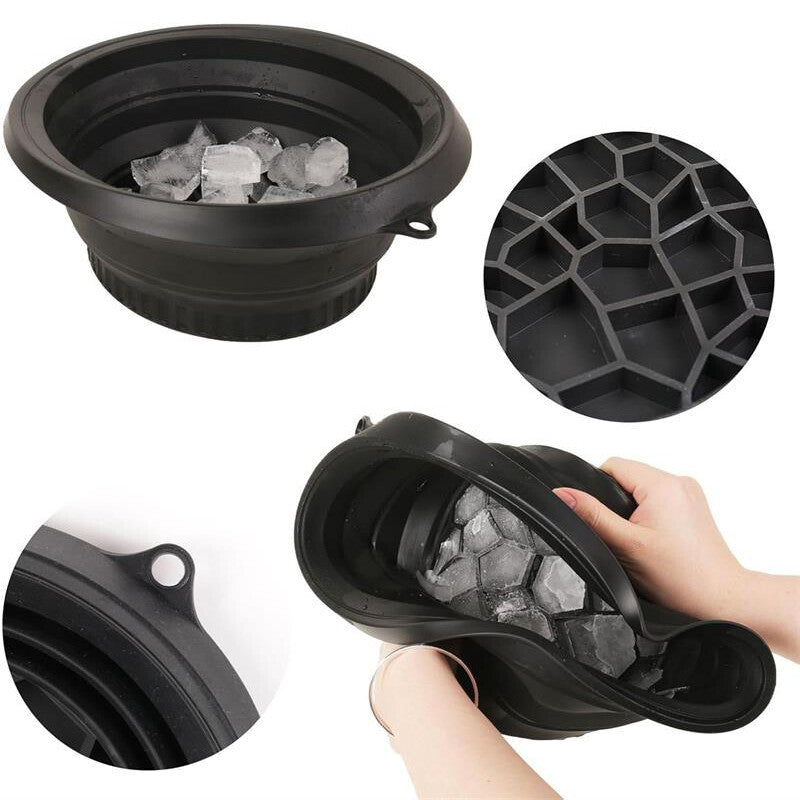Foldable Ice Face Bowl With Mold