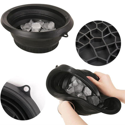 Foldable Ice Face Bowl With Mold