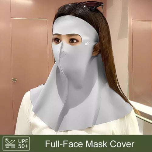 UPF 50+ Full-Face Mask Cover