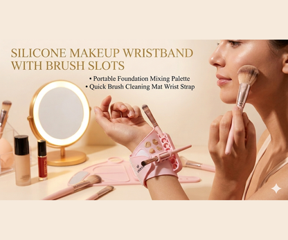 Silicone Makeup Wristband