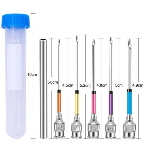 5 needles Easy Stitch Embroidery Stitching Punch Needles Set