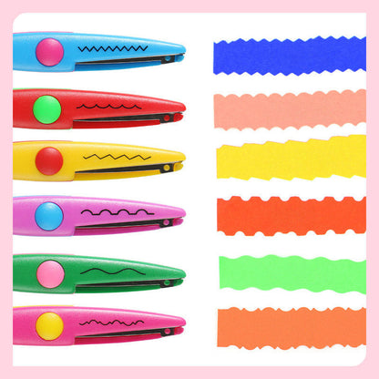 Kids Safety Art Scissors Set for Crafts & Scrapbooking