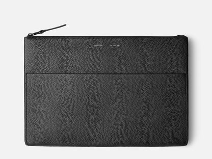 Leather Folio Laptop Bag