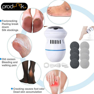 Electric Foot Grinder Callus Remover Foot Pedicure Tools Rechargeable