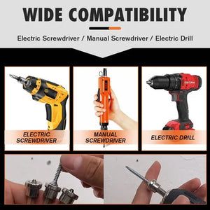 Magnetic Collar Positioning Screwdriver Bit